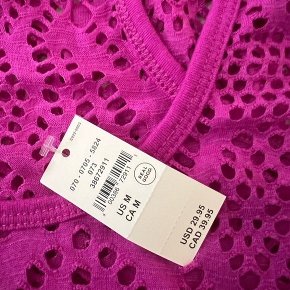 NWT Meshy Aeropostale Racer Back Size Medium - Picture 3 of 4